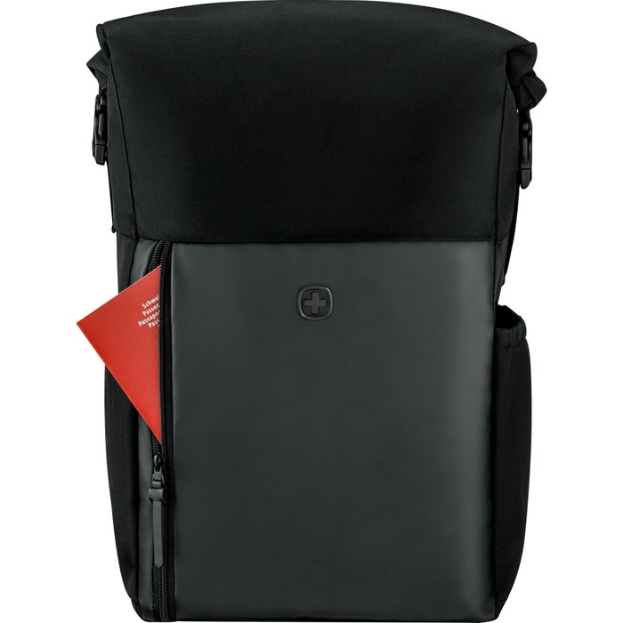 Wenger UrbanOne Roll-Top Sac à Dos pour Ordinateur 15,6 pouces Noir Wenger UrbanOne Roll-Top Sac à Dos pour Ordinateur 15,6 pouces Noir