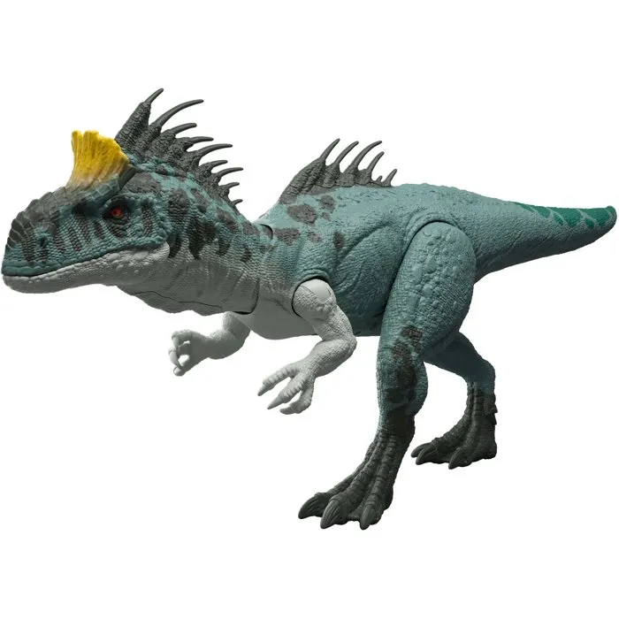Jurassic World Figurine Cryolophosaurus avec sons et lumières - Mode mutant