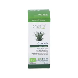 PHYSALIS Esencia Citronela 10ml - Huile Essentielle Anti-Moustiques Naturelle