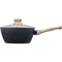 Pyrex Cook&Care Casserole avec couvercle 18 cm anti-adhésif sans PFAS pour induction, aluminium recyclé
