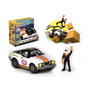 Bandai Voiture de course acrobatique Race Ace avec Stuntman Stu