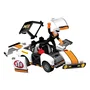 Bandai Stuntman Stu COSS8200 - Figurine cascadeur et voiture de course pour crashs et cascades amusantes