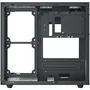 XIGMATEK EN44410 Aqua M Lite Boîtier PC Cube Micro-ATX/Mini-ITX Noir - 2 Faces en Verre Trempé - 5 Ventilateurs ARGB 120mm - Ports USB 3.0 et HD Audio