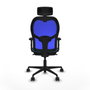 Piqueras y Crespo Chaise de Bureau 2D036N2 Bleu Vert pétrole