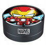 MARVEL Altavoz portatil Iron Man avec Bluetooth, radio FM, lecteur MP3, micro et batterie intégrée - Certifié REACH, ROHS, CE