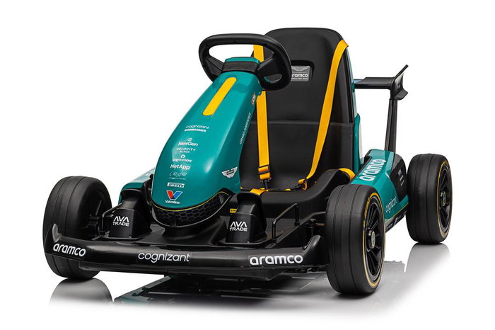 Bizak Aston Martin Kart F1 12 V - Voiture électrique enfant à partir de 6 ans avec Bluetooth Bizak Aston Martin Kart F1 12 V - Voiture électrique enfant à partir de 6 ans avec Bluetooth