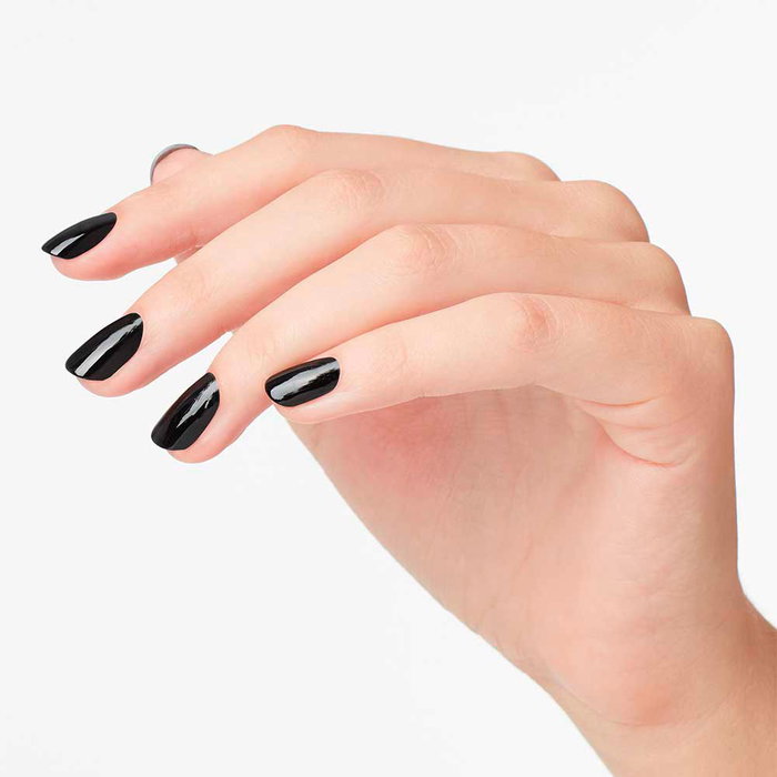 OPI NAIL LACQUER Vernis à ongles #Eu lady en noir 15 ml - Tenue 7 jours
