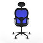 Piqueras y Crespo Chaise de Bureau 2D036G1 Bleu ciel