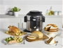 Ninja OL650EU - Olla eléctrica multifunción 7,5L, 12 en 1 (SmartLid), Autocuiseur, Friteuse à air, Cuisson vapeur combinée, Ninja Foodi Max