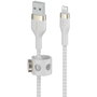 Belkin Flex Câble USB-A vers Lightning 1m, Blanc, CAA010bt1MWH
