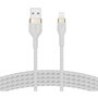 Belkin Flex Câble USB-A vers Lightning 1m, Blanc, CAA010bt1MWH