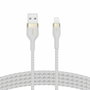Belkin Flex Câble USB-A vers Lightning 1m, Blanc, CAA010bt1MWH