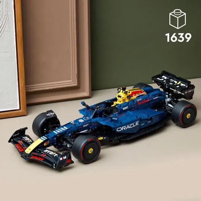 LEGO Technic F1 Oracle Red Bull Racing RB20 - Set de Construction Collector pour Adultes avec 1639 Pièces, Moteur V6 et Boîte de Vitesses