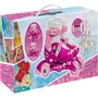 Stamp - Patins à Roulettes Ajustables Disney Princesses 2-en-1 Triskate Taille 27-30 pour Filles à partir de 4 Ans avec Fermeture Sécurisée - Rose
