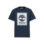 T-shirt à manches courtes homme Timberland Stack Logo Noir