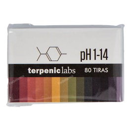 TERPENIC Bandelettes de mesure de pH 80 unités