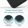 Speck Presidio 2 Pro+ MagSafe Coque pour iPhone 14 Plus / 15 Plus, Protection Antichoc 4 m, Finition Antimicrobienne Microban, Noir