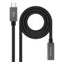 Nanocable 10.01.4400 Câble USB-C 0.5 m Prolongateur USB 3.1 60W 20Gbps 4K 60Hz Noir