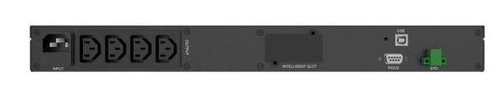 PowerWalker VI 500 R1U - Onduleur Interactif 500VA / 300W - Sortie Sinus Pure - USB - Support NAS - Protection Home Cinéma - Design 1U Silencieux