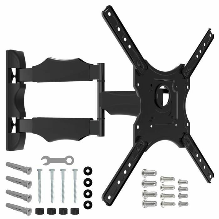 Nanook Support Mural Orientable pour TV 32-55 Pouces Nanook Support Mural Orientable pour TV 32-55 Pouces