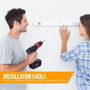 Nanook Support Mural Orientable pour TV 32-55 Pouces