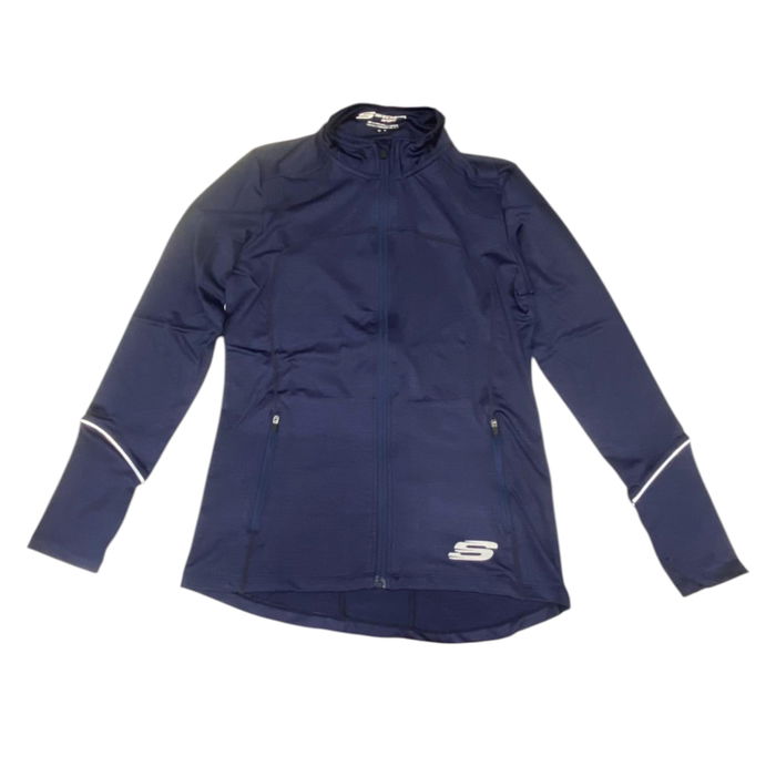Skechers Veste sportive synthétique pour femmes Marine - Taille 10 - Modèle Leia Mari Skechers Veste sportive synthétique pour femmes Marine - Taille 10 - Modèle Leia Mari