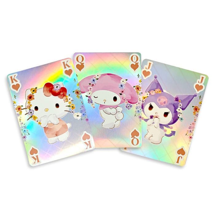 Sanrio jeu de cartes à jouer Hello Kitty & Friends Holographic Sanrio jeu de cartes à jouer Hello Kitty & Friends Holographic