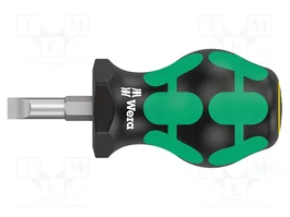 WERA Tournevis plat STUBBY 6,5x1,2 mm