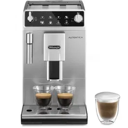 Delonghi Autentica ETAM29.510 SB Machine Expresso Automatique avec Broyeur Intégré, Pression 15 Bars, Réservoir 1.4L, Buse Vapeur, en Acier Inoxydable