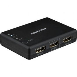 Fonestar Fo-22Sw51 5 Sélecteur HDMI 5x1 UHD 4K@60Hz HDMI 2.0 HDCP 2.2 avec télécommande