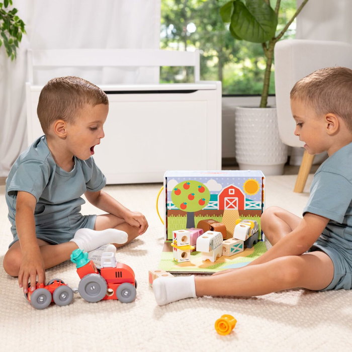 Melissa & Doug Blockables - La ferme - 56 pièces