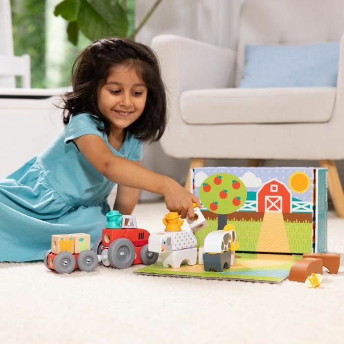 Melissa & Doug Blockables - La ferme - 56 pièces