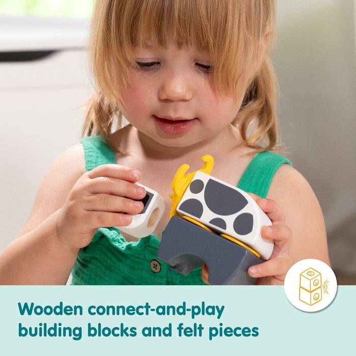 Melissa & Doug Blockables - La ferme - 56 pièces