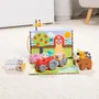 Spinmaster Blockables - Coffret de construction La Ferme, 56 pièces avec blocs en bois, personnages et accessoires - Jouet éducatif pour enfants dès 2 ans