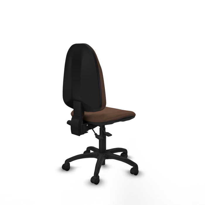 PIQUERAS Y CRESPO Chaise de bureau Algarra, Brun foncé