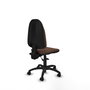 PIQUERAS Y CRESPO Chaise de bureau Algarra, Brun foncé