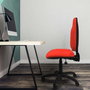 PIQUERAS Y CRESPO Chaise de bureau Algarra, Brun foncé