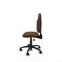 PIQUERAS Y CRESPO Chaise de bureau Algarra, Brun foncé