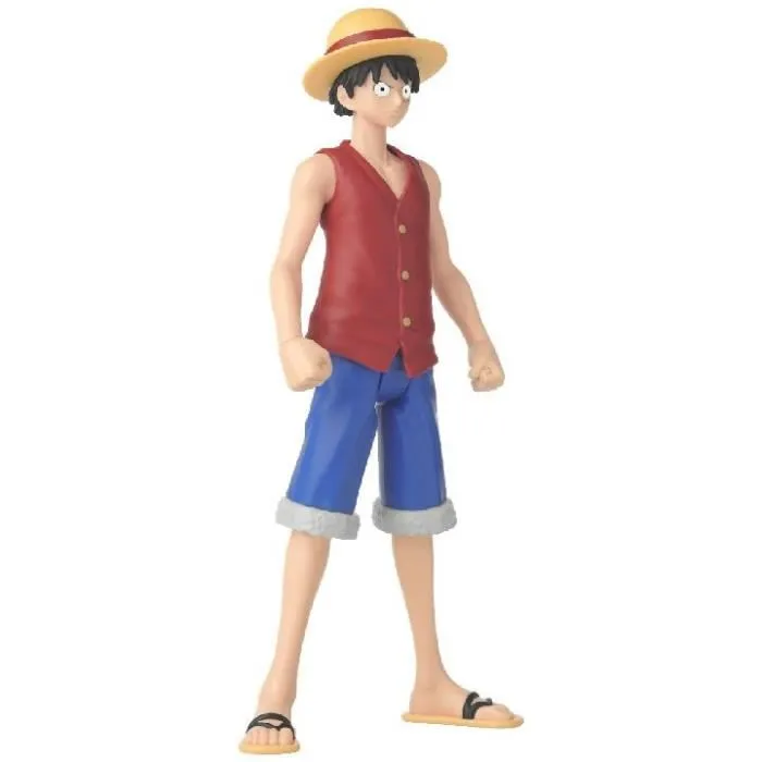 Bandai Anime Heroes Mega - Figurine One Piece Luffy 30 cm Articulée - Réf. 38331