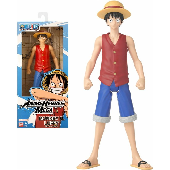 Bandai Figurine One Piece Anime Heroes Mega Luffy 30 cm Bandai Figurine One Piece Anime Heroes Mega Luffy 30 cm