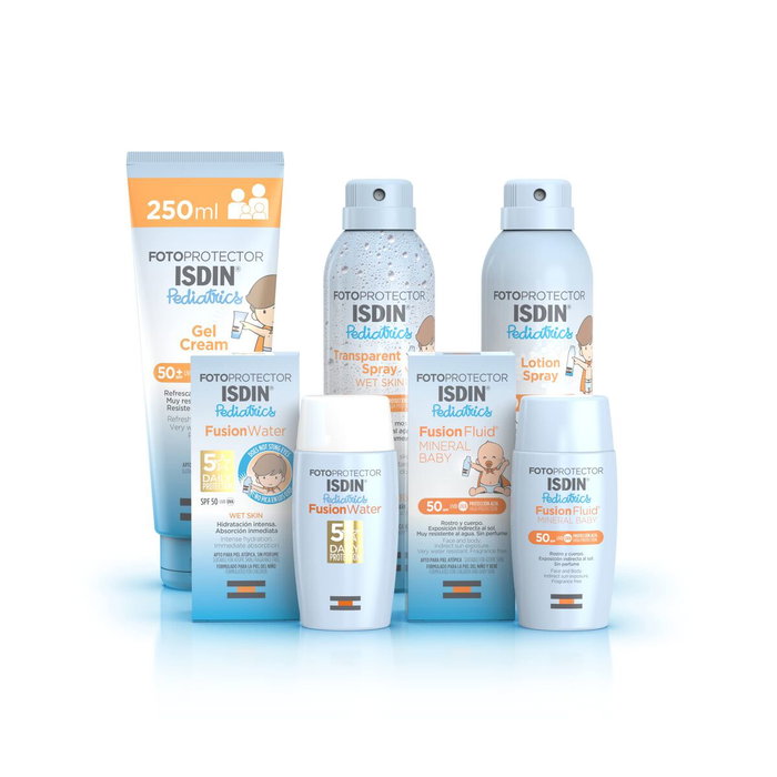 Crème Solaire pour le Corps en Spray Isdin Fotoprotector Pediatrics Transparent Spf 50 250 ml