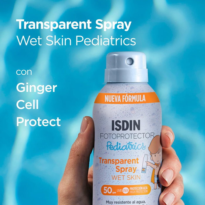 Crème Solaire pour le Corps en Spray Isdin Fotoprotector Pediatrics Transparent Spf 50 250 ml