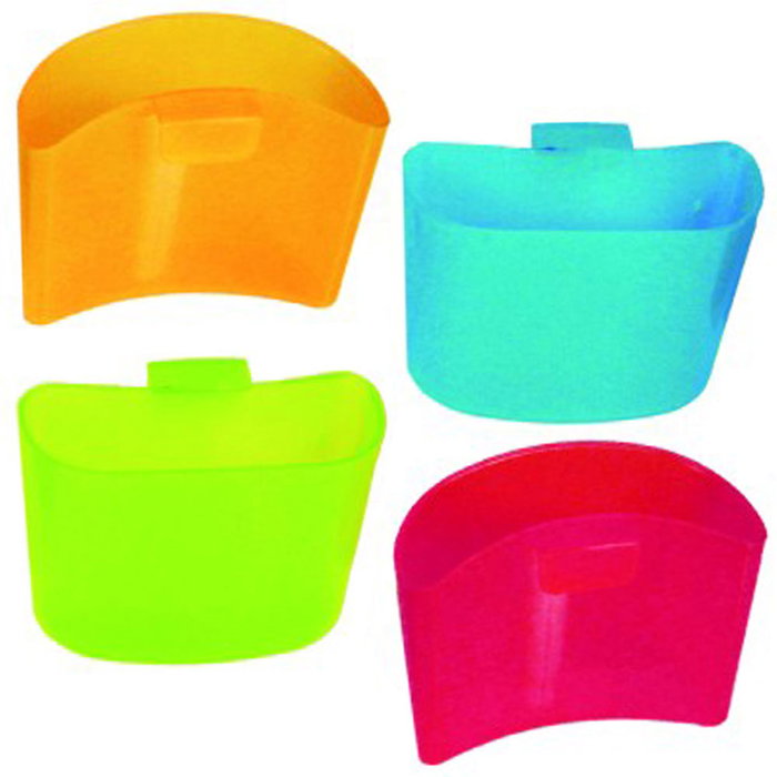 Cook Concept Lot de 4 repose-sachets à thé colorés