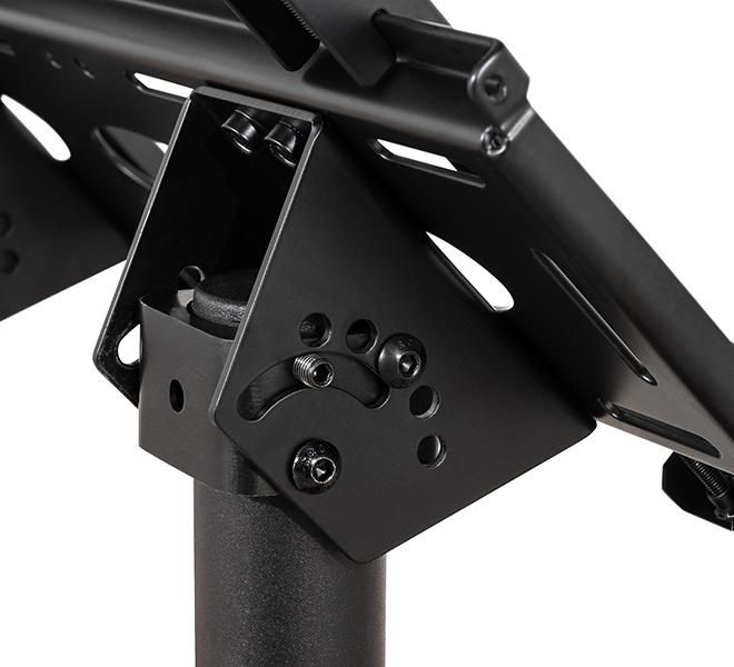 B-Tech BT7027 Plaque adaptatrice inclinable pour poteaux de Ø50mm