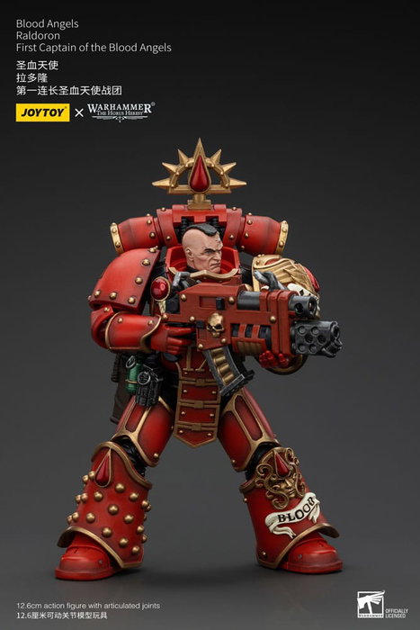 Warhammer The Horus Heresy figurine 1/18 Blood Angels Raldoron First Captain of the Blood Angels 13 cm Warhammer The Horus Heresy figurine 1/18 Blood Angels Raldoron First Captain of the Blood Angels 13 cm
