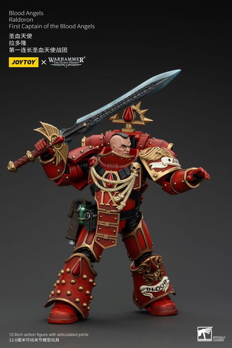 Warhammer The Horus Heresy figurine 1/18 Blood Angels Raldoron First Captain of the Blood Angels 13 cm Warhammer The Horus Heresy figurine 1/18 Blood Angels Raldoron First Captain of the Blood Angels 13 cm