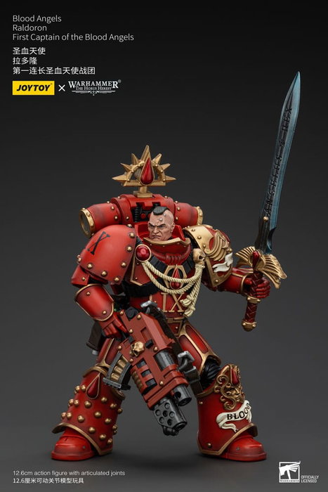 Warhammer The Horus Heresy figurine 1/18 Blood Angels Raldoron First Captain of the Blood Angels 13 cm Warhammer The Horus Heresy figurine 1/18 Blood Angels Raldoron First Captain of the Blood Angels 13 cm