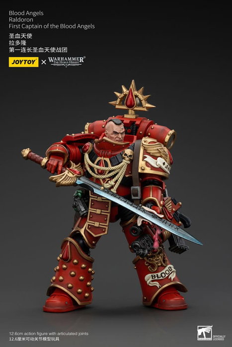 Warhammer The Horus Heresy figurine 1/18 Blood Angels Raldoron First Captain of the Blood Angels 13 cm Warhammer The Horus Heresy figurine 1/18 Blood Angels Raldoron First Captain of the Blood Angels 13 cm