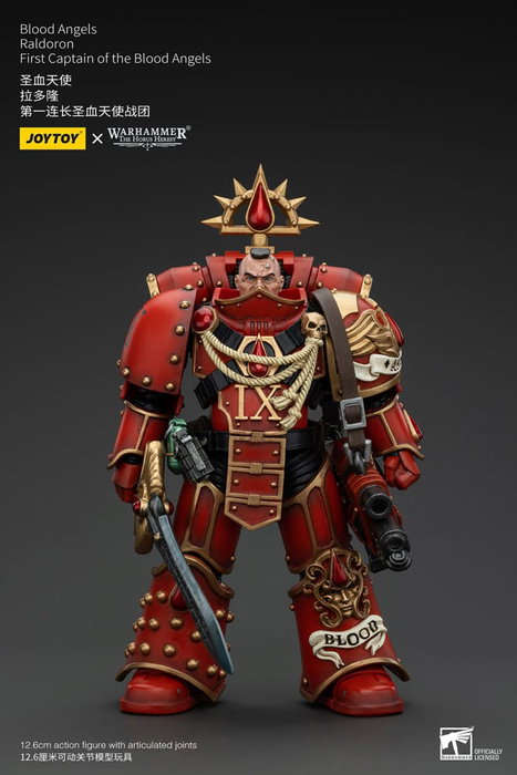Warhammer The Horus Heresy figurine 1/18 Blood Angels Raldoron First Captain of the Blood Angels 13 cm Warhammer The Horus Heresy figurine 1/18 Blood Angels Raldoron First Captain of the Blood Angels 13 cm