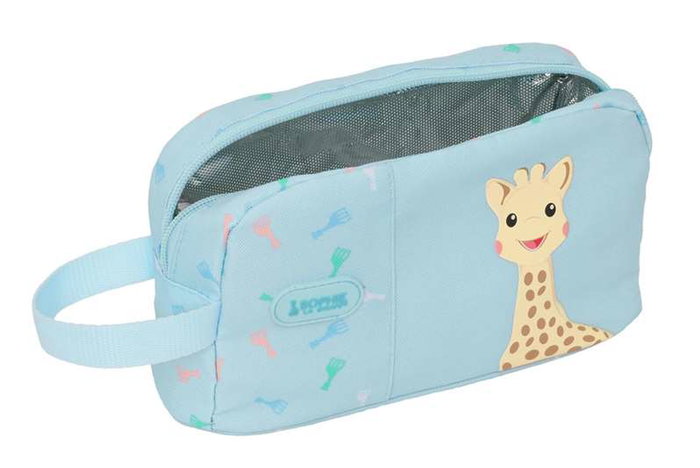 Safta - Porte-déjeuner isotherme avec gourde et récipient, Sophie la Girafe Dreams, 21.5 x 12 x 6.5 cm, Pour enfant à partir de 3 ans